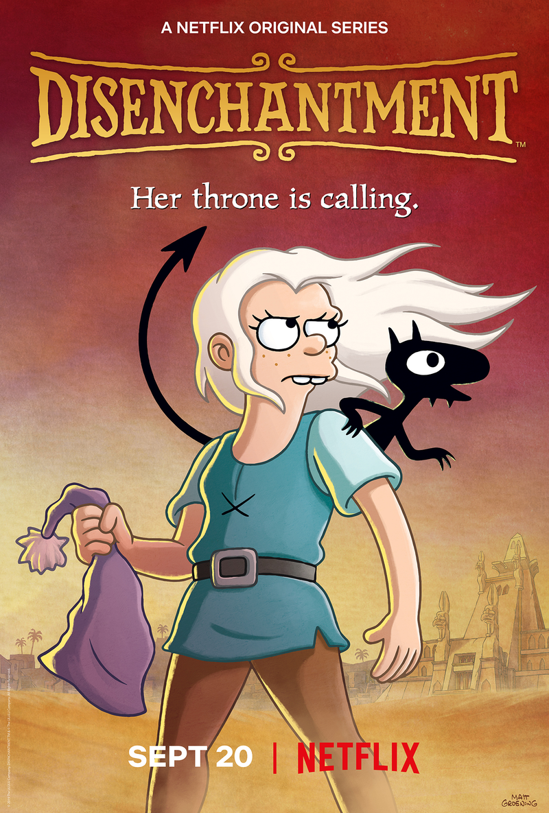 Illustration for article titled In Disenchantment's Season 2 Trailer, Bean Goes to Hell and Back